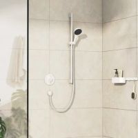 Змішувач прихованого монтажу Hansgrohe DuoTurn S білий матовий 75618700