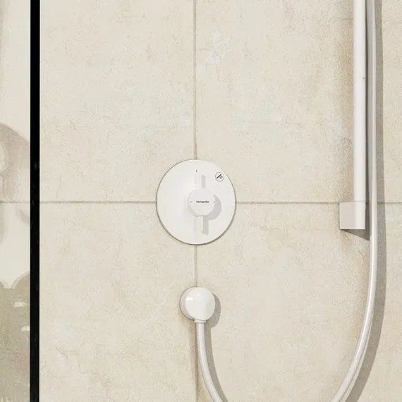 Змішувач прихованого монтажу Hansgrohe DuoTurn S білий матовий 75618700