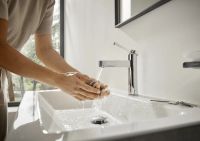 Змішувач для раковини Hansgrohe Finoris чорний матовий 76010670