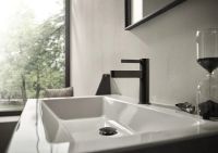 Змішувач для раковини Hansgrohe Finoris чорний матовий хром 76012340
