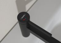 Змішувач для раковини Hansgrohe Finoris чорний матовий 76024670