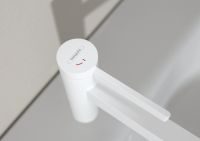 Змішувач для раковини Hansgrohe Finoris білий матовий 76024700