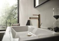 Смеситель для раковины Hansgrohe Finoris бронза 76025140