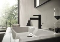 Змішувач для раковини Hansgrohe Finoris чорний матовий 76025670