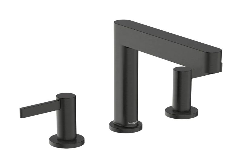 Змішувач для раковини Hansgrohe Finoris чорний матовий хром 76033340