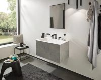 Змішувач для раковини Hansgrohe Finoris чорний матовий хром 76033340