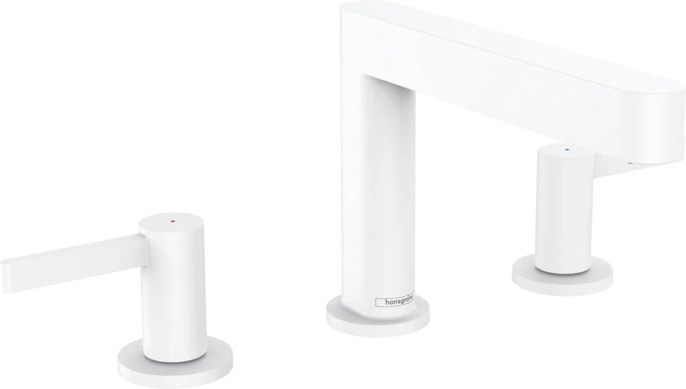 Змішувач для раковини Hansgrohe Finoris білий матовий 76033700