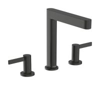 Смеситель для раковины Hansgrohe Finoris черный матовый хром 76034340