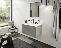 Смеситель для раковины Hansgrohe Finoris черный матовый хром 76034340