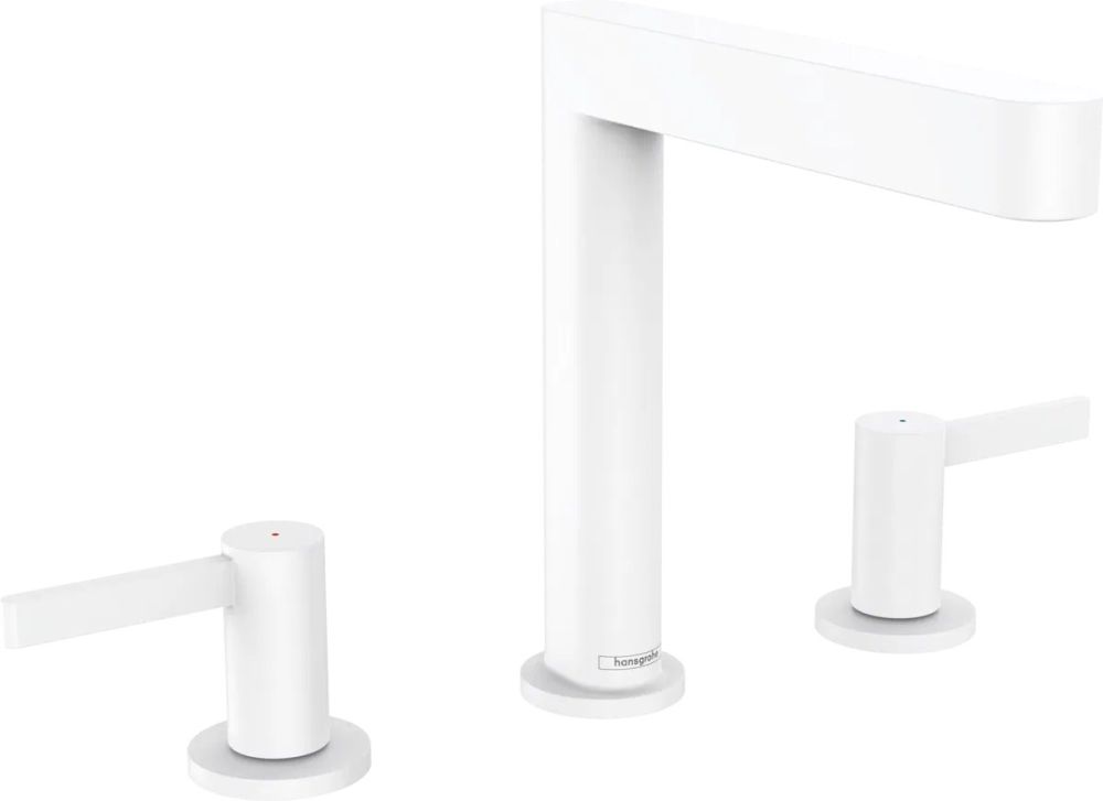 Змішувач для раковини Hansgrohe Finoris білий матовий 76034700