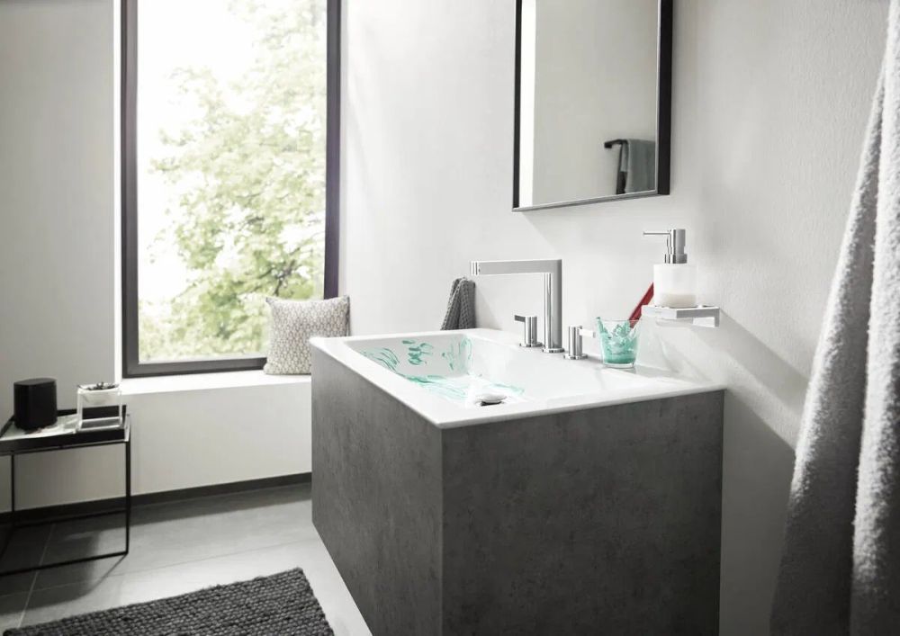 Змішувач для раковини Hansgrohe Finoris білий матовий 76034700