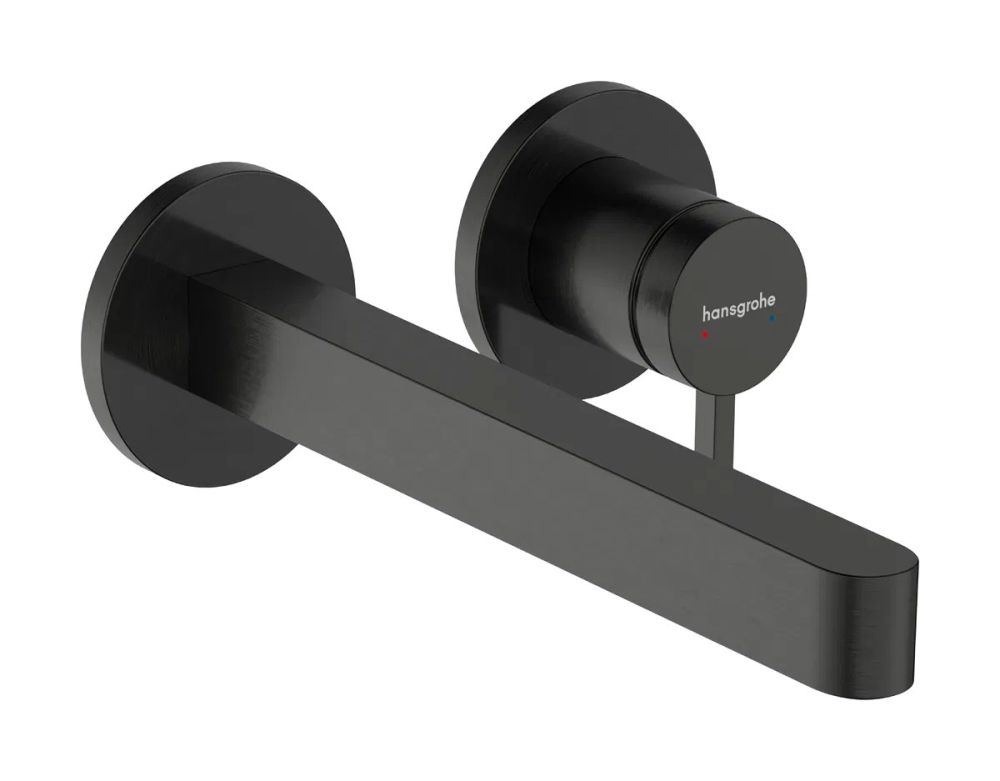 Смеситель для раковины Hansgrohe Finoris черный матовый хром 76050340