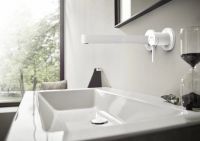 Смеситель для раковины Hansgrohe Finoris черный матовый хром 76050340