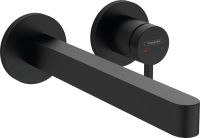 Смеситель для раковины Hansgrohe Finoris черный матовый 76050670