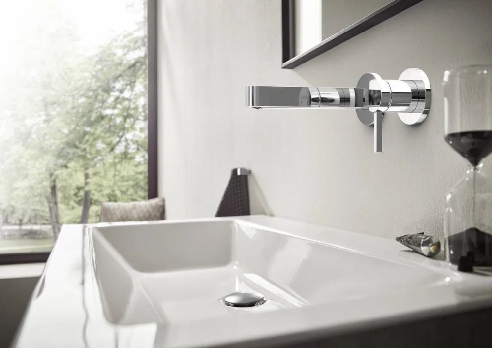 Змішувач для раковини Hansgrohe Finoris бронза 76051140
