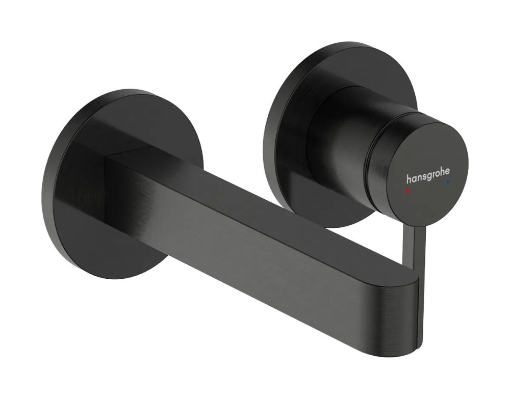 Змішувач для раковини Hansgrohe Finoris чорний матовий хром 76051340