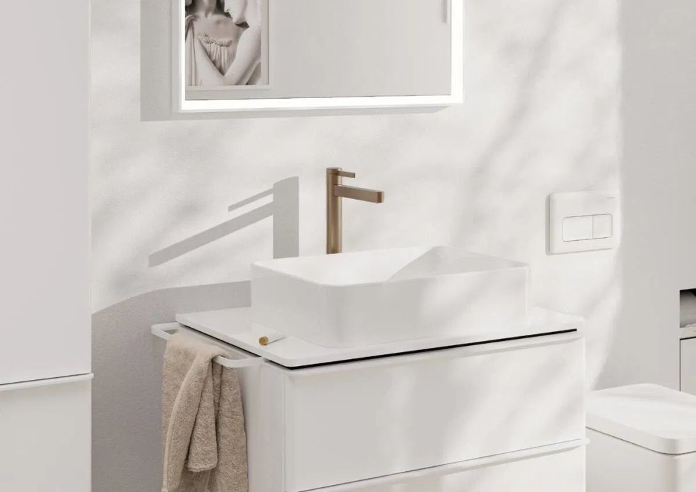 Змішувач для раковини Hansgrohe Finoris бронза 76072140