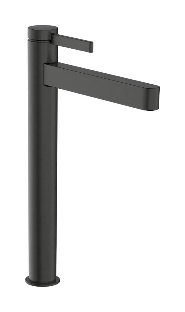 Смеситель для раковины Hansgrohe Finoris черный матовый хром 76072340