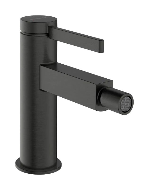 Змішувач для біде Hansgrohe Finoris чорний матовий хром 76200340