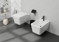Змішувач для біде Hansgrohe Finoris чорний матовий хром 76200340