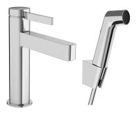 Змішувач для раковини Hansgrohe Finoris хром 76210000 з гігієнічним душем