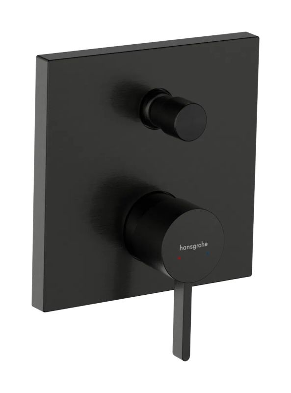 Змішувач прихованого монтажу Hansgrohe Finoris чорний матовий хром 76415340