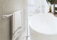 Змішувач для ванни Hansgrohe Finoris білий матовий 76445700 на підлогу