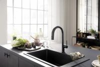 Смеситель для кухни Hansgrohe Aqittura M91 сталь 76803800 под фильтрованную воду