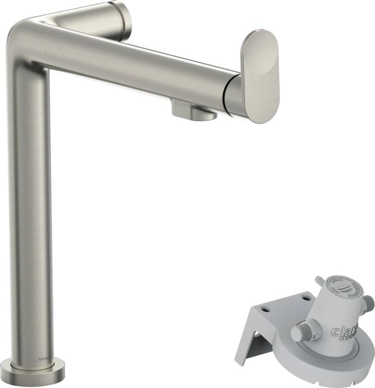 Змішувач для кухні Hansgrohe Aqittura M91 сталь 76804800 під фільтровану воду