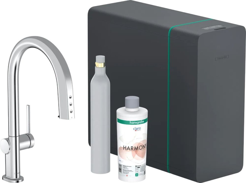 Змішувач для кухні Hansgrohe Aqittura M91 хром 76806000 під фільтровану воду