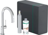 Змішувач для кухні Hansgrohe Aqittura M91 хром 76806000 під фільтровану воду