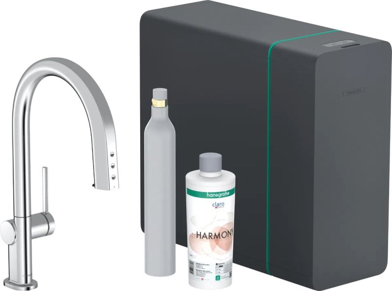 Змішувач для кухні Hansgrohe Aqittura M91 хром 76806000 під фільтровану воду