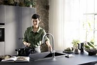 Змішувач для кухні Hansgrohe Aqittura M91 хром 76836000 під фільтровану воду