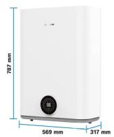 Водонагрівач накопичувальний Bosch TR4501T 80 EBP 7736507298