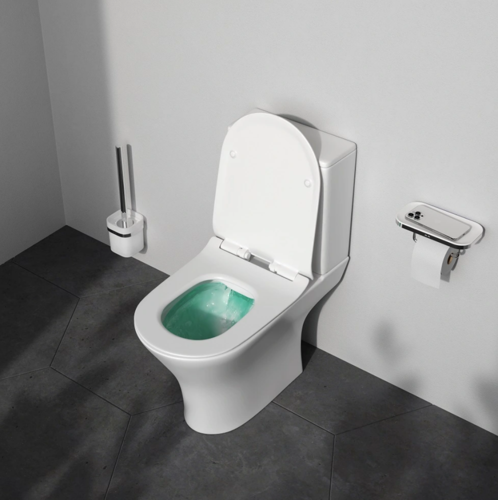 Унитаз напольный Am.Pm Flash FlashClean CNA8600SC с бачкои и сиденьям Soft Close