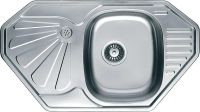 Кухонна мийка Fabiano Brush aisi 304 сталь 8213.401.0803