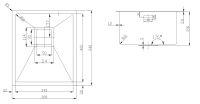 Кухонная мойка Fabiano Quadro сталь 8216.401.1859