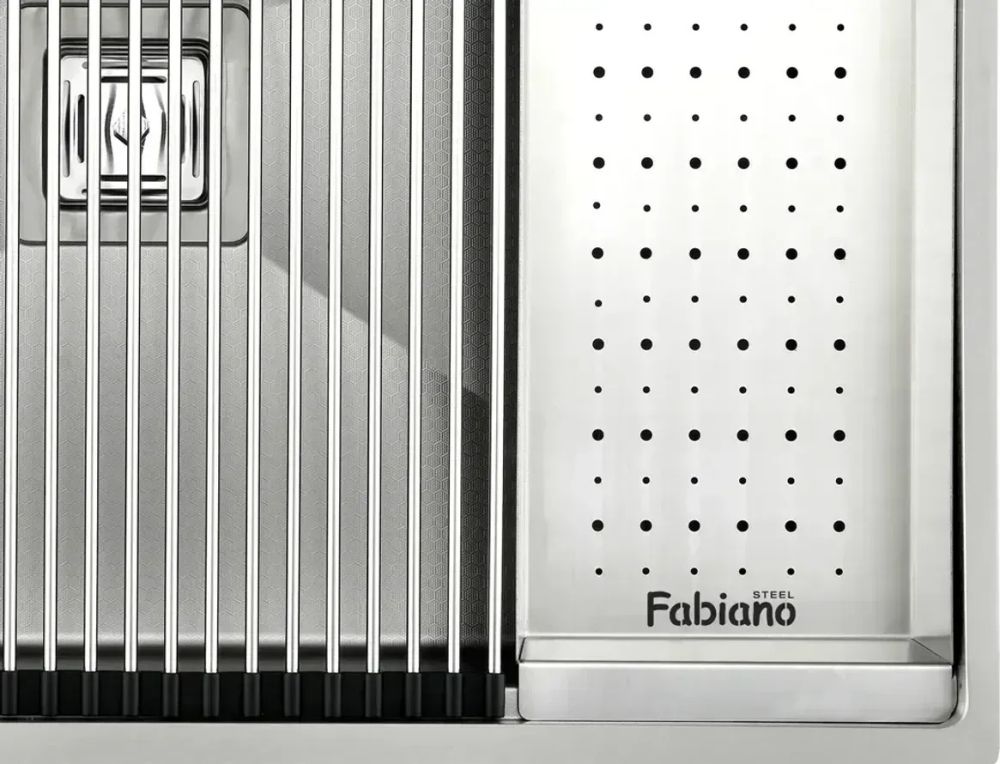 Кухонна мийка Fabiano Quadro сталь 8216.401.1907