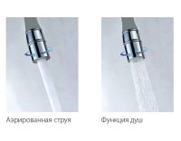 Змішувач для кухні Fabiano Fkm 3143 золото/білий 8231.403.1926 під фільтровану воду