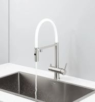 Змішувач для кухні Fabiano Fkm 3130 сталь/білий 8231.403.1932 під фільтровану воду