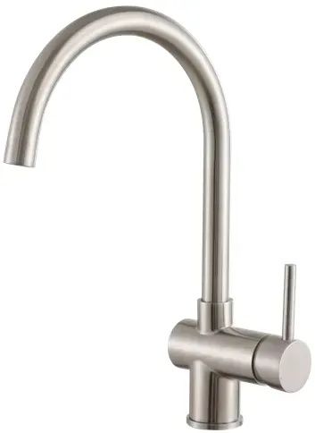 Смеситель для кухни Fabiano Fkm 39 Ss сталь матовая 8232.401.0192