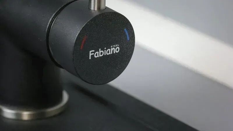 Змішувач для кухні Fabiano Fkm 39 Ss антрацит/сталь  8232.401.0235