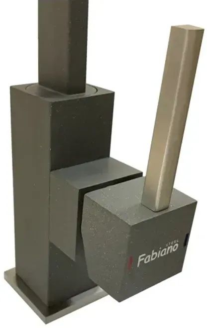 Змішувач для кухні Fabiano Fkm 52 Ss титановий/сталь 8232.401.0661