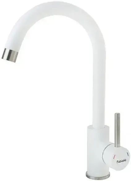 Змішувач для кухні Fabiano Skf 850 St білий/сталь 8232.401.0906