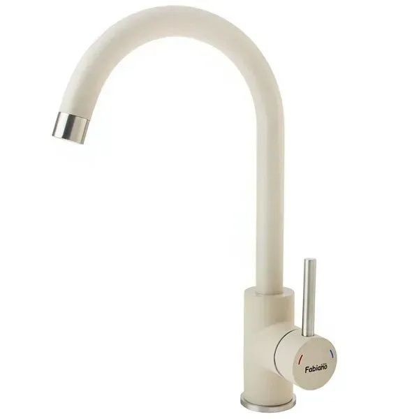 Смеситель для кухни Fabiano Skf 850 St бежевый/сталь 8232.401.0910