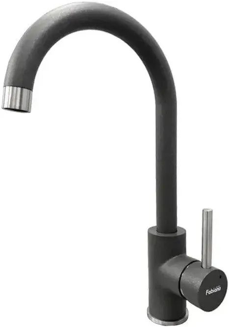 Змішувач для кухні Fabiano Skf 850 St титановий/сталь 8232.401.0913