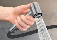 Змішувач для кухні Fabiano Fkm 66P сталь матова 8232.403.0884 з висувною лійкою