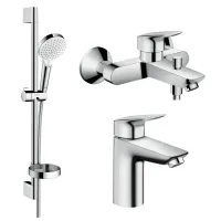 Набір змішувачів Hansgrohe Logis 3 в 1 хром 1082019