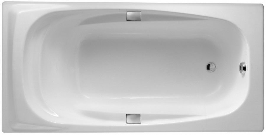 Ванна чавунна Jacob Delafon Super Repos E2902-00 180х90 + ноги + сифон