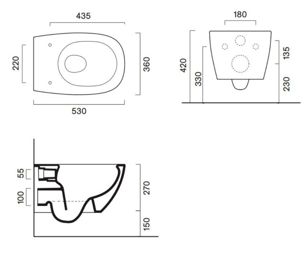Інсталяція Grohe Rapid SL 38772001 3 в 1 + Унітаз підвісний Catalano Alvea 0611530001 з сидінням Soft Close